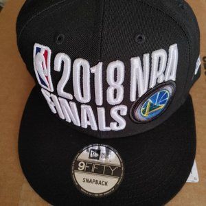 New Era Golden State Warriors 2018 Finals Champs Snapback Hat Brand New